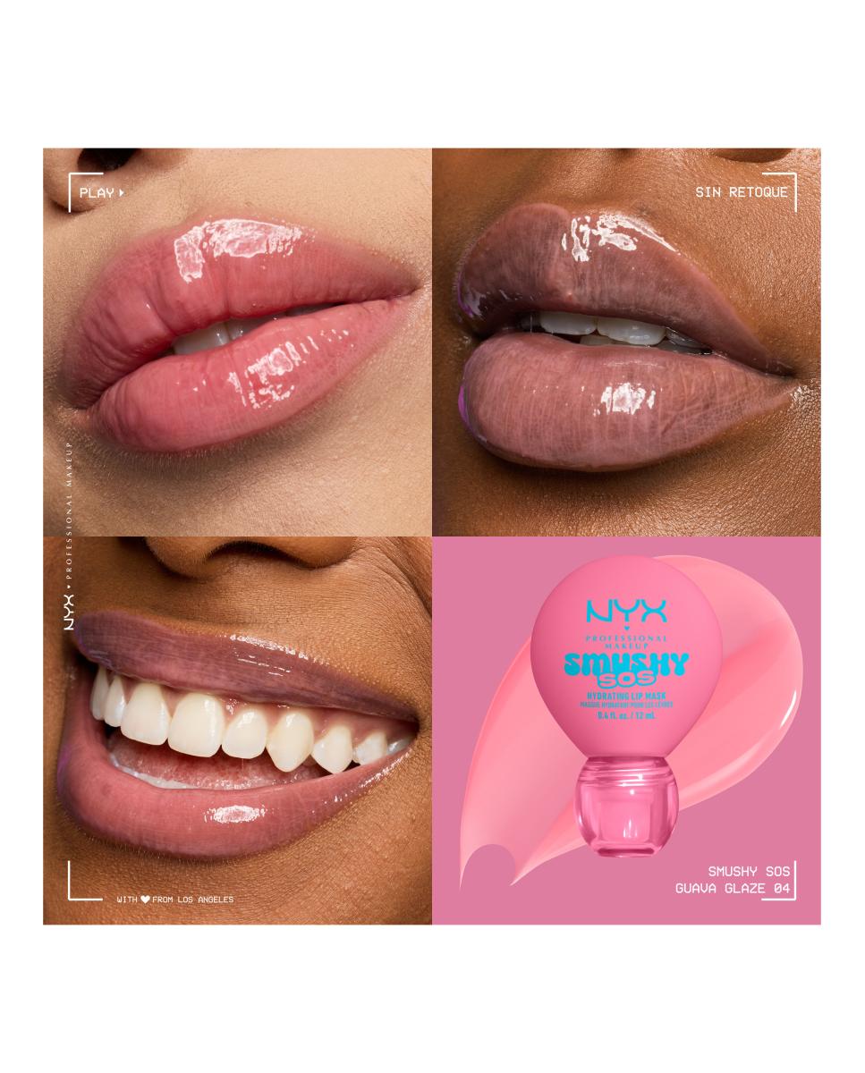 Bálsamo labial Smushy SOS NYX Professional Makeup - Guava Glaze 04 Guava Glaze 04-8