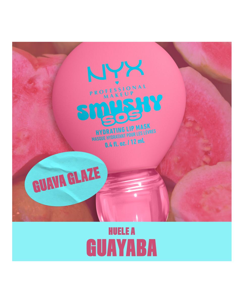 Bálsamo labial Smushy SOS NYX Professional Makeup - Guava Glaze 04 Guava Glaze 04-13