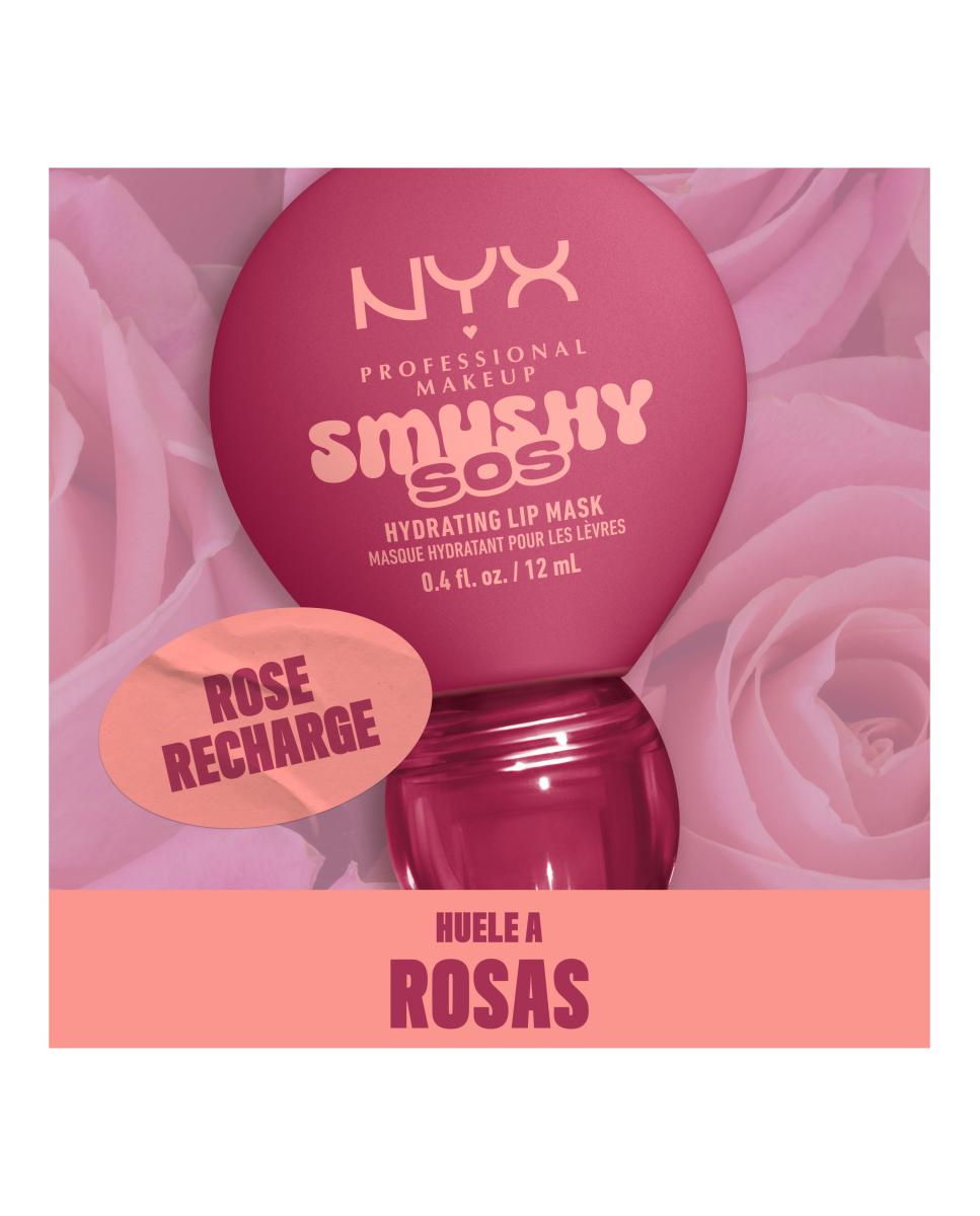 Imagen 13 de Bálsamo labial Smushy SOS NYX Professional Makeup - Rose Recharge 06 Rose Recharge 06