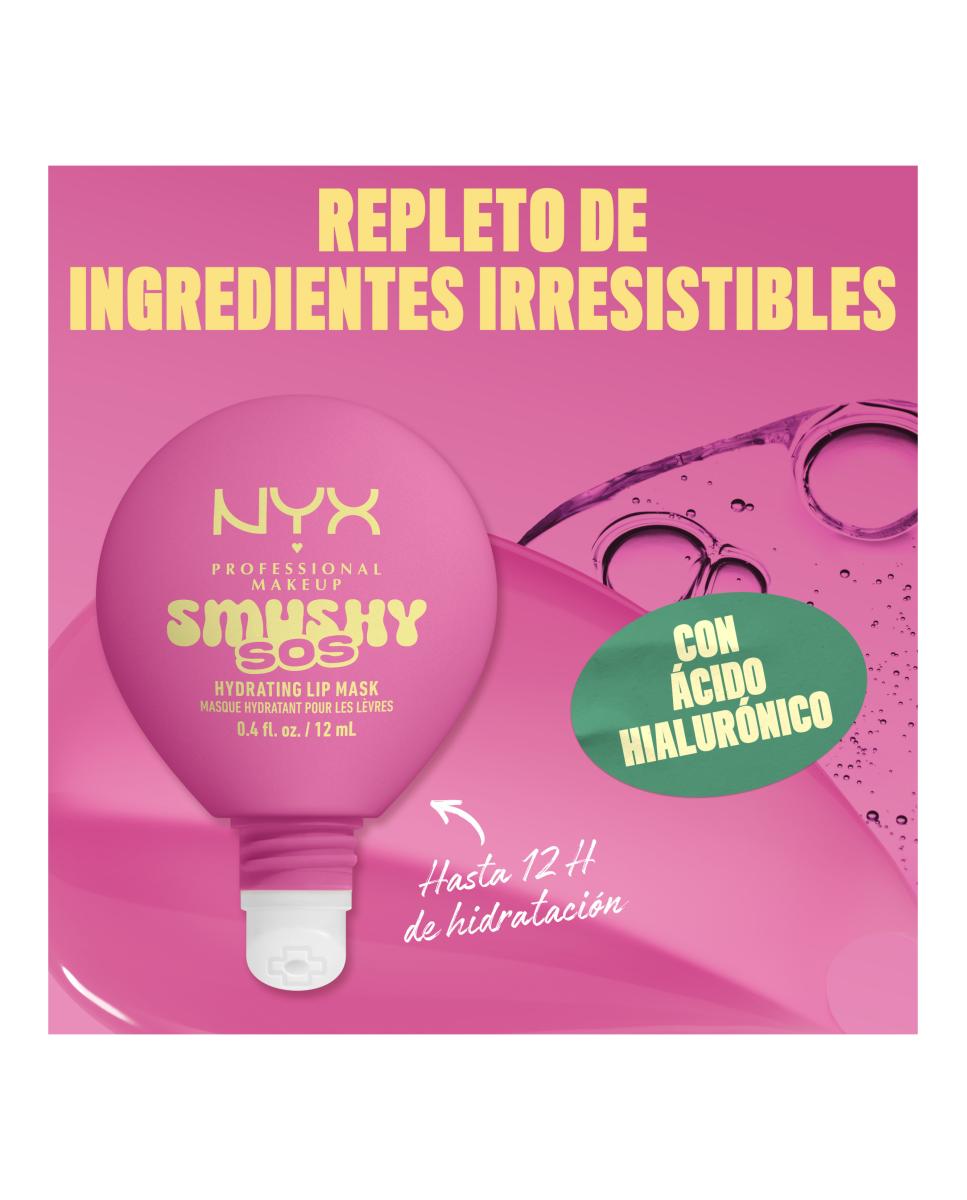 Bálsamo labial Smushy SOS NYX Professional Makeup - Lavender Shooter 05 Lavender Shooter 05-12