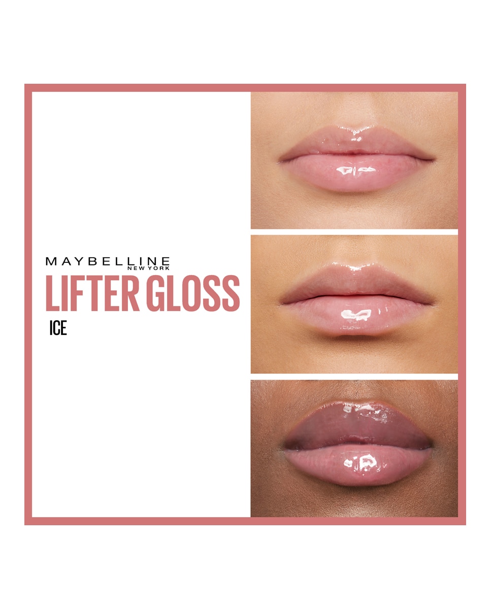 Brillo de labios Lifter Gloss Maybelline - 02 Ice 02 Ice-4