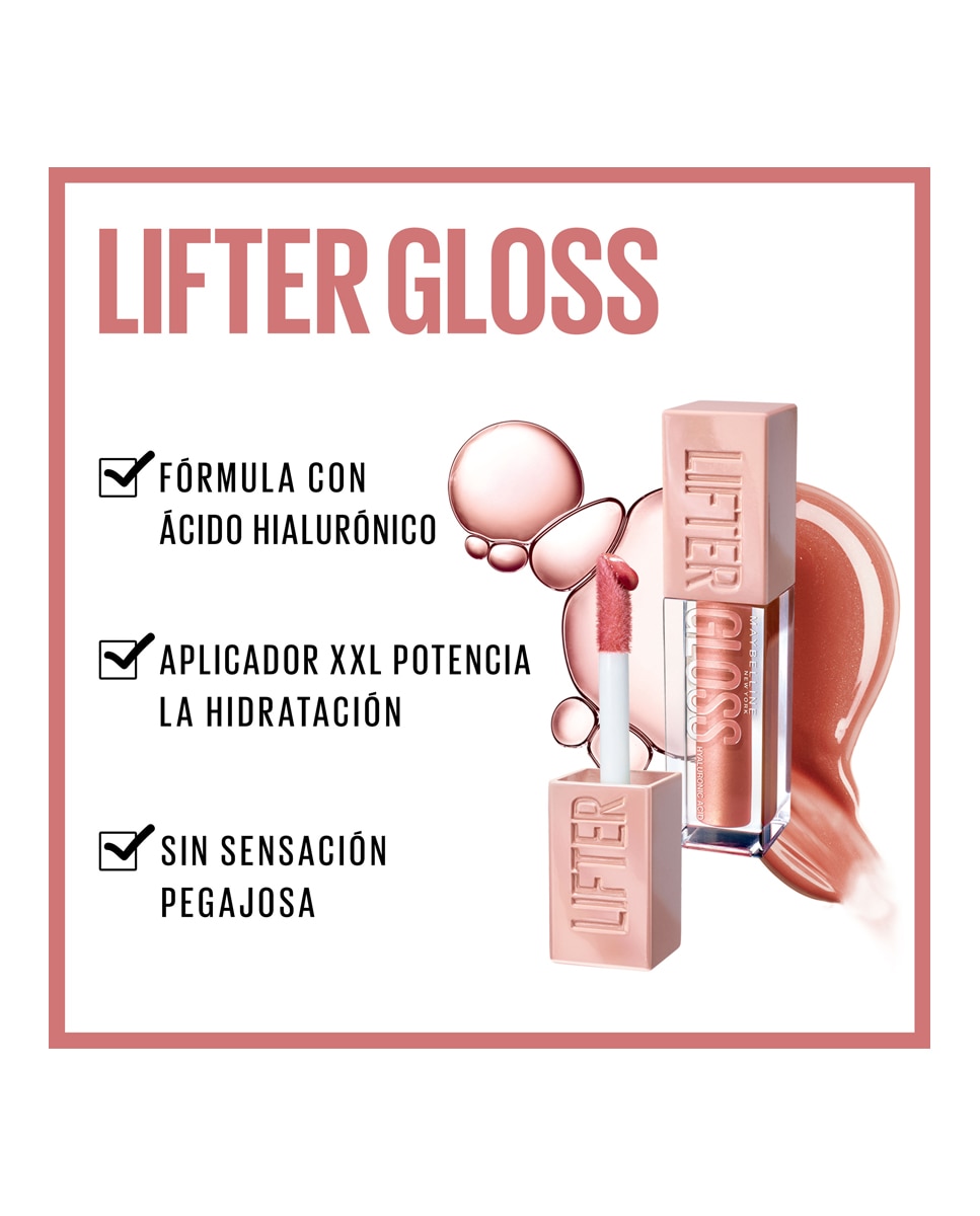 Brillo de labios Lifter Gloss Maybelline - 03 Moon 03 Moon-4