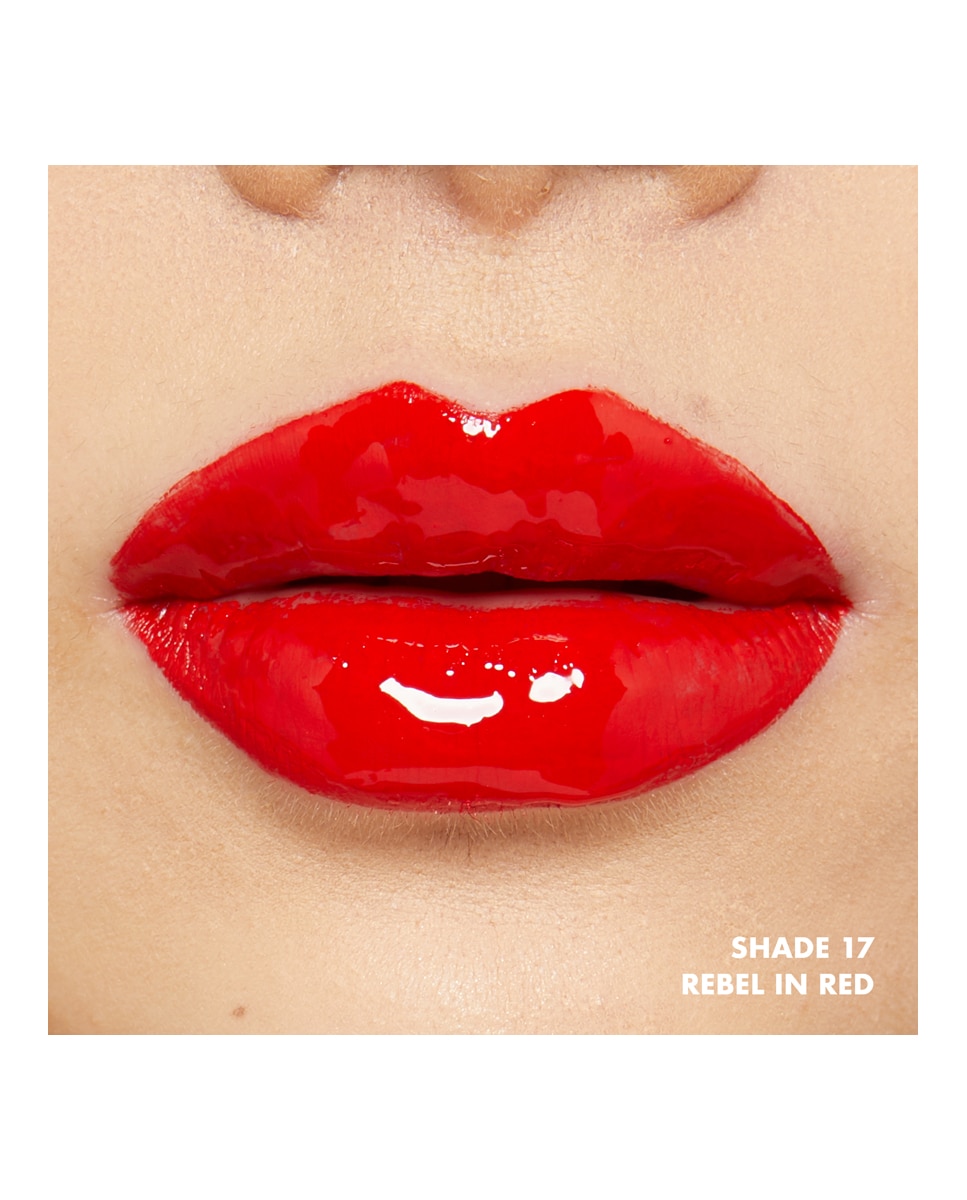 Imagen 5 de Brillo de labios Shine Loud NYX Professional Makeup - Lead Everything Rebel In Red