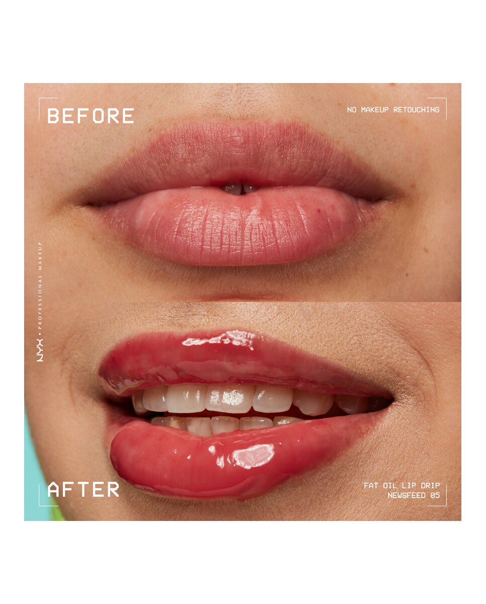 Aceite Labial Fat Oil Lip Drip NYX Professional Makeup - 05 Newsfeed 05 Newsfeed-7