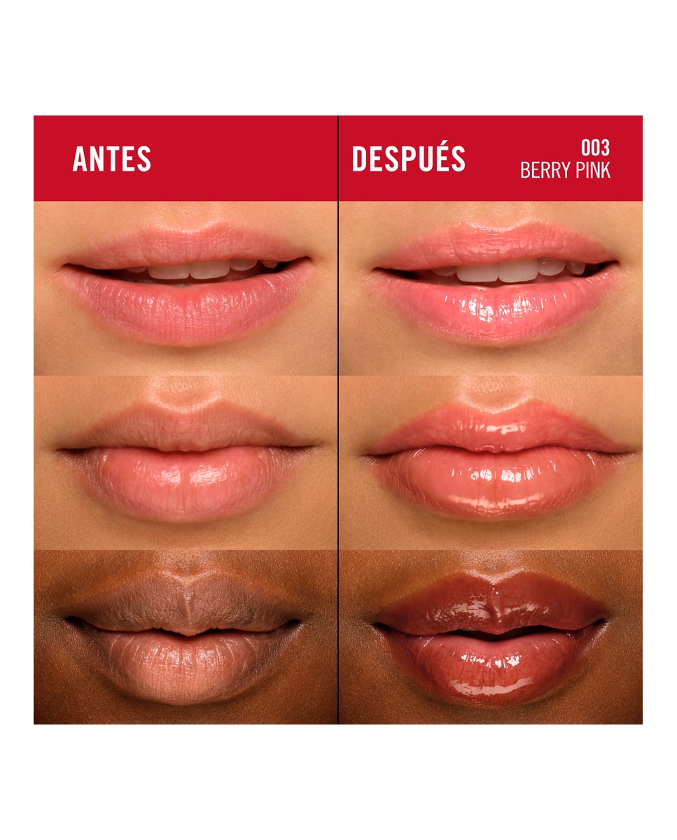 Brillo de Labios London Oh My Gloss! Rimmel London - 003 Berry Pink 4,5 ml 003 Berry Pink-4