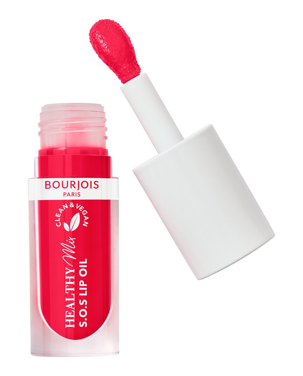Imagen 4 de Aceite labial Healthy Mix S.O.S Lip oil 4.5 ml Bourjois - 03 - Straw'Bisous 4,5 ml 03 - Straw'Bisous