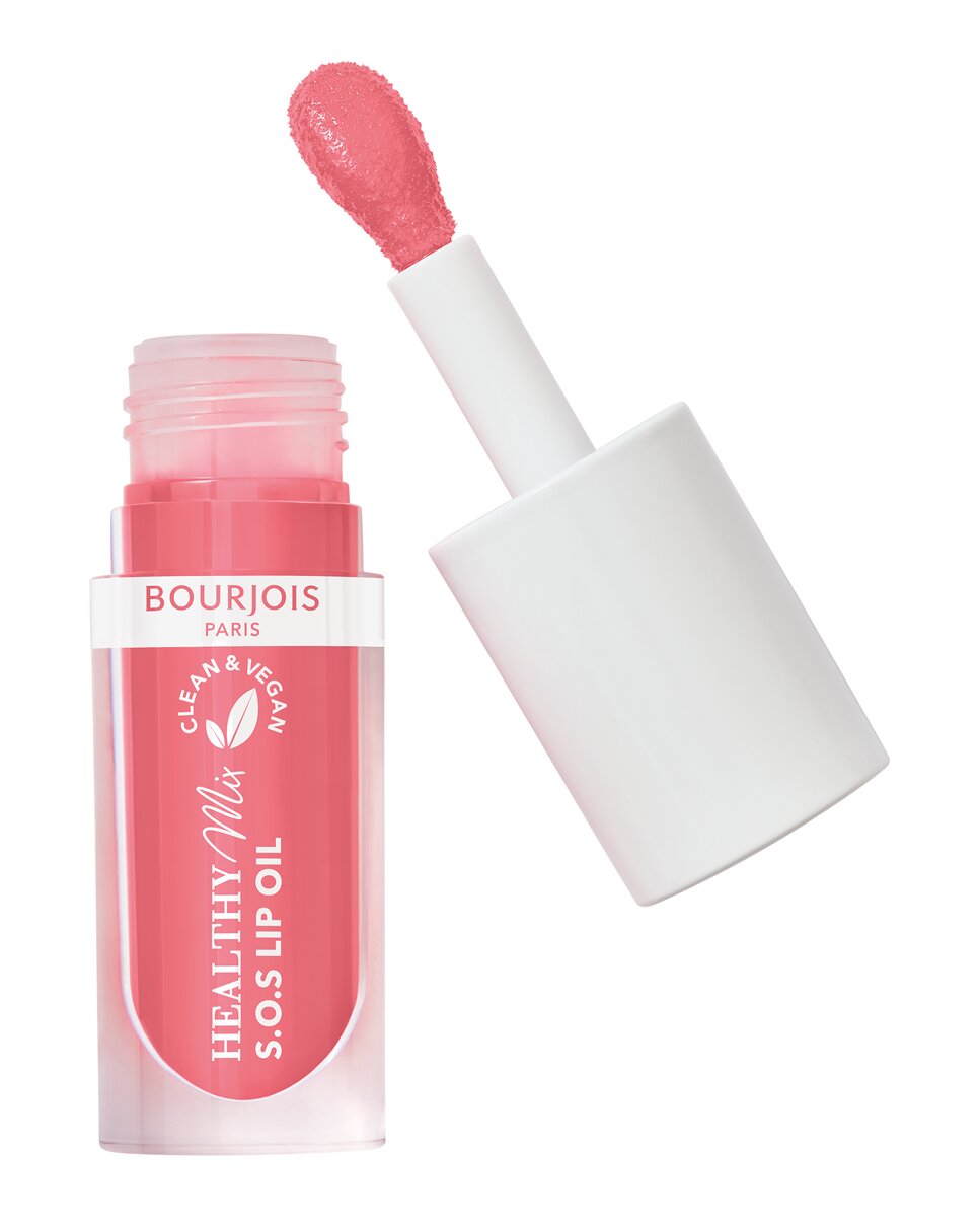 Imagen 4 de Aceite labial Healthy Mix S.O.S Lip oil 4.5 ml Bourjois - 04 - Pink Passion 4,5 ml 04 - Pink Passion