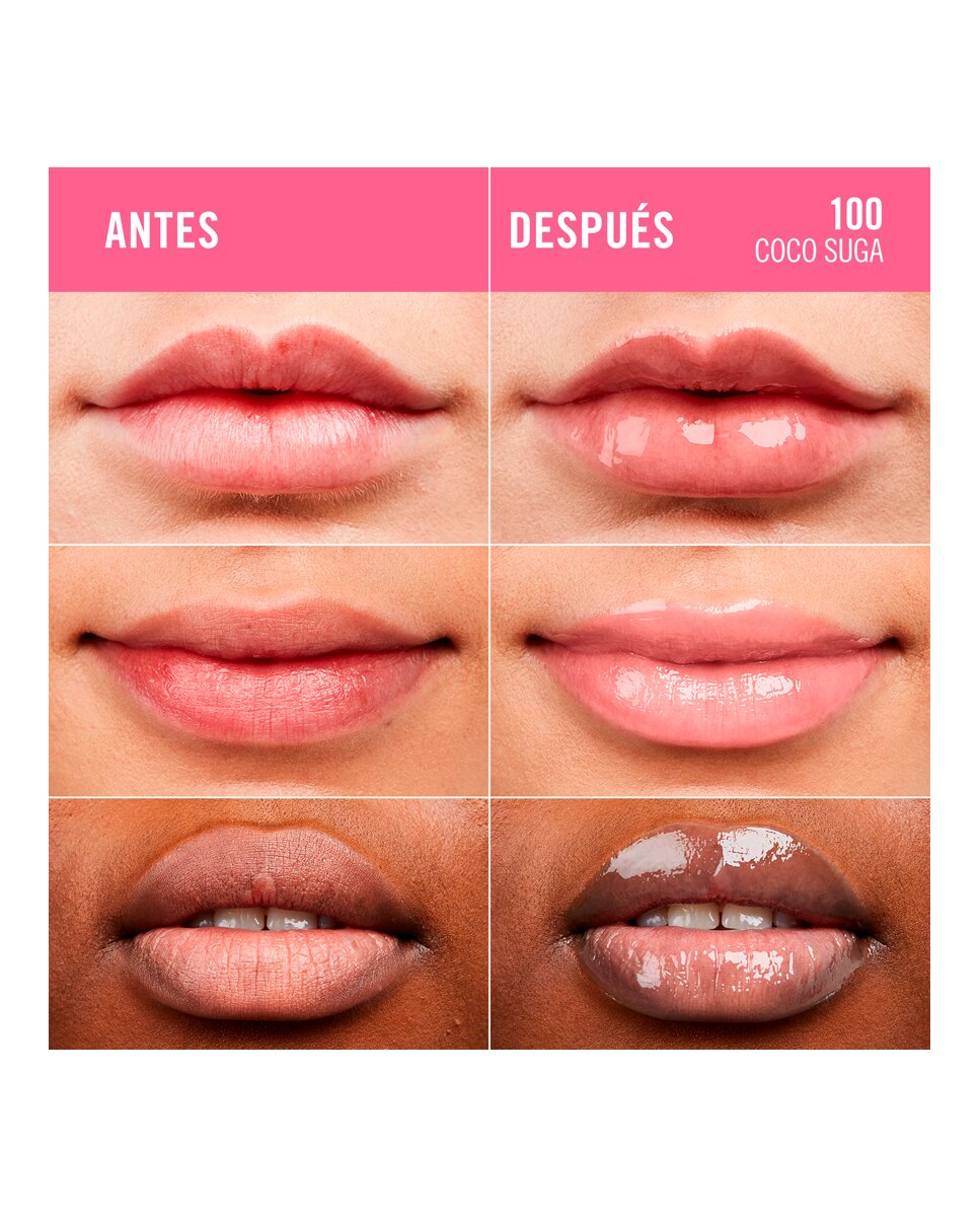 Brillo labial Thrill Seeker Glassy Gloss 10ml Rimmel London - Coco Sugar 10 ml Coco Sugar-4