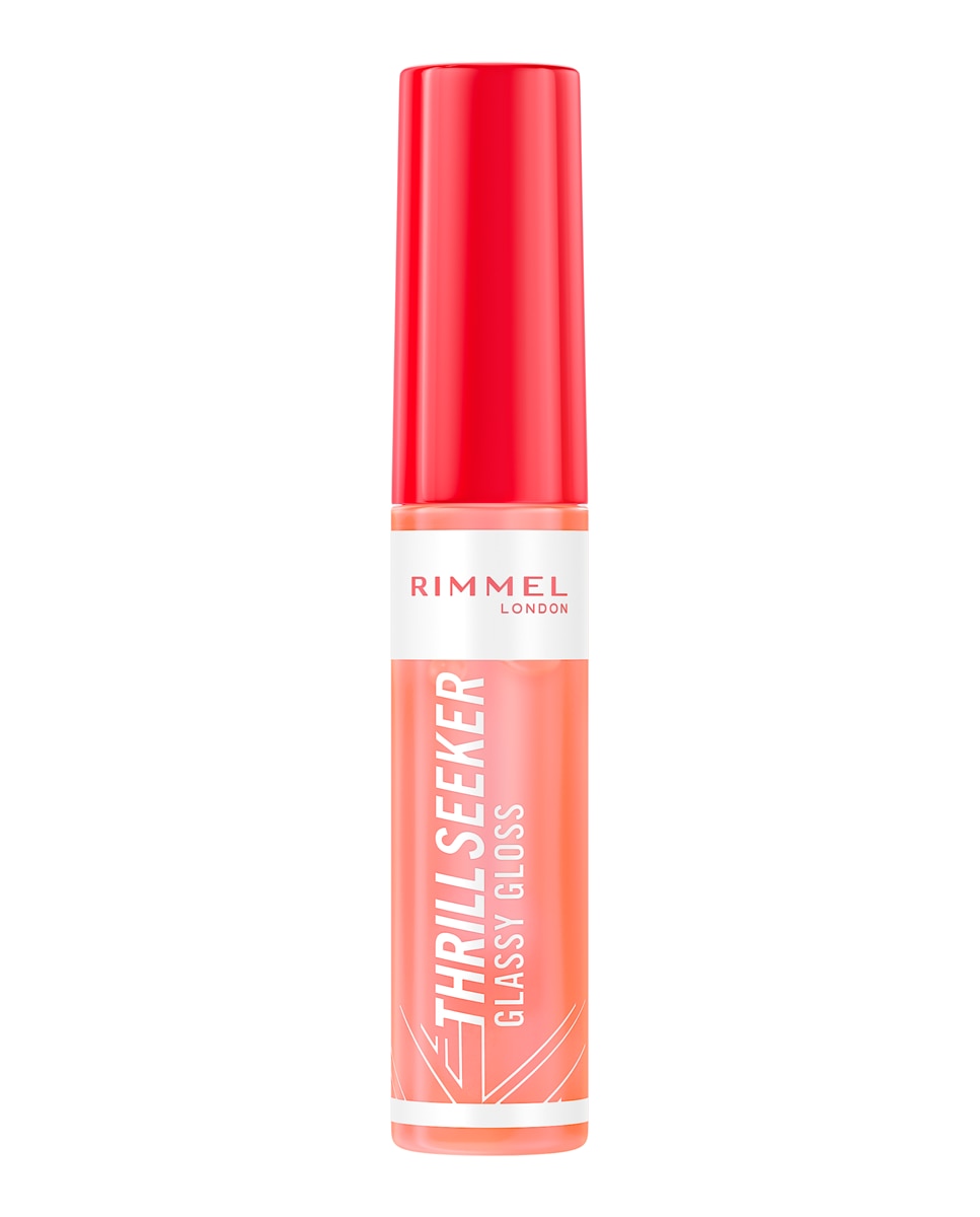 Brillo labial Thrill Seeker Glassy Gloss 10ml Rimmel London - Peachy Vibes 10 ml Peachy Vibes-1