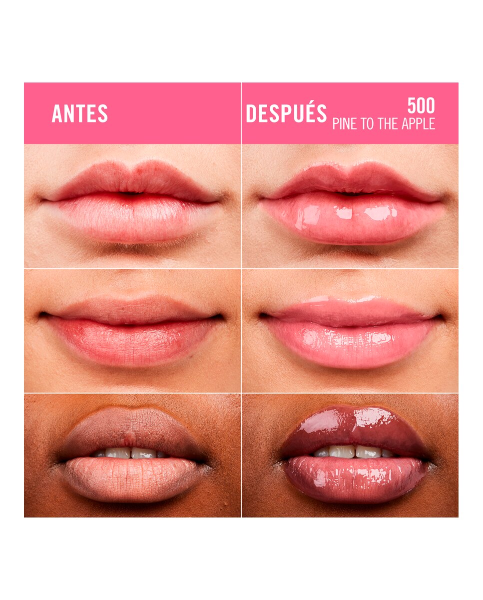 Brillo labial Thrill Seeker Glassy Gloss 10ml Rimmel London - Pine To The Apple 10 ml Pine To The Apple-4
