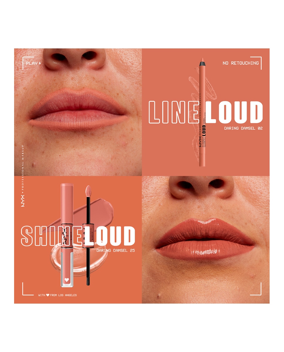 Brillo De Labios Larga Duración Nyx Professional Makeup - Rosa Rosa-7