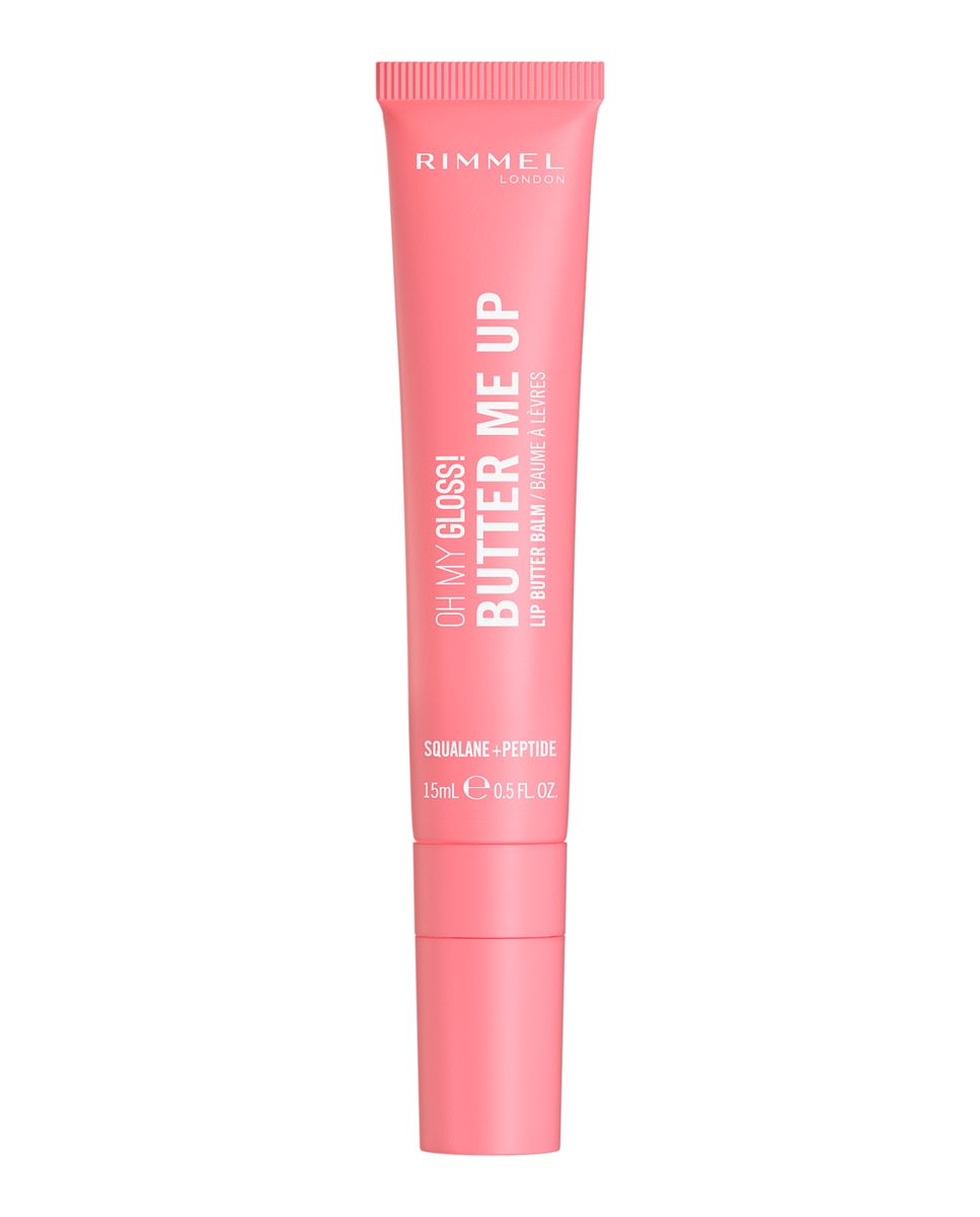 Brillo de Labios Oh My Gloss Butter Me Up Lip Care Rimmel London - 002 Bubble Gum 15 ml 002 Bubble Gum-1