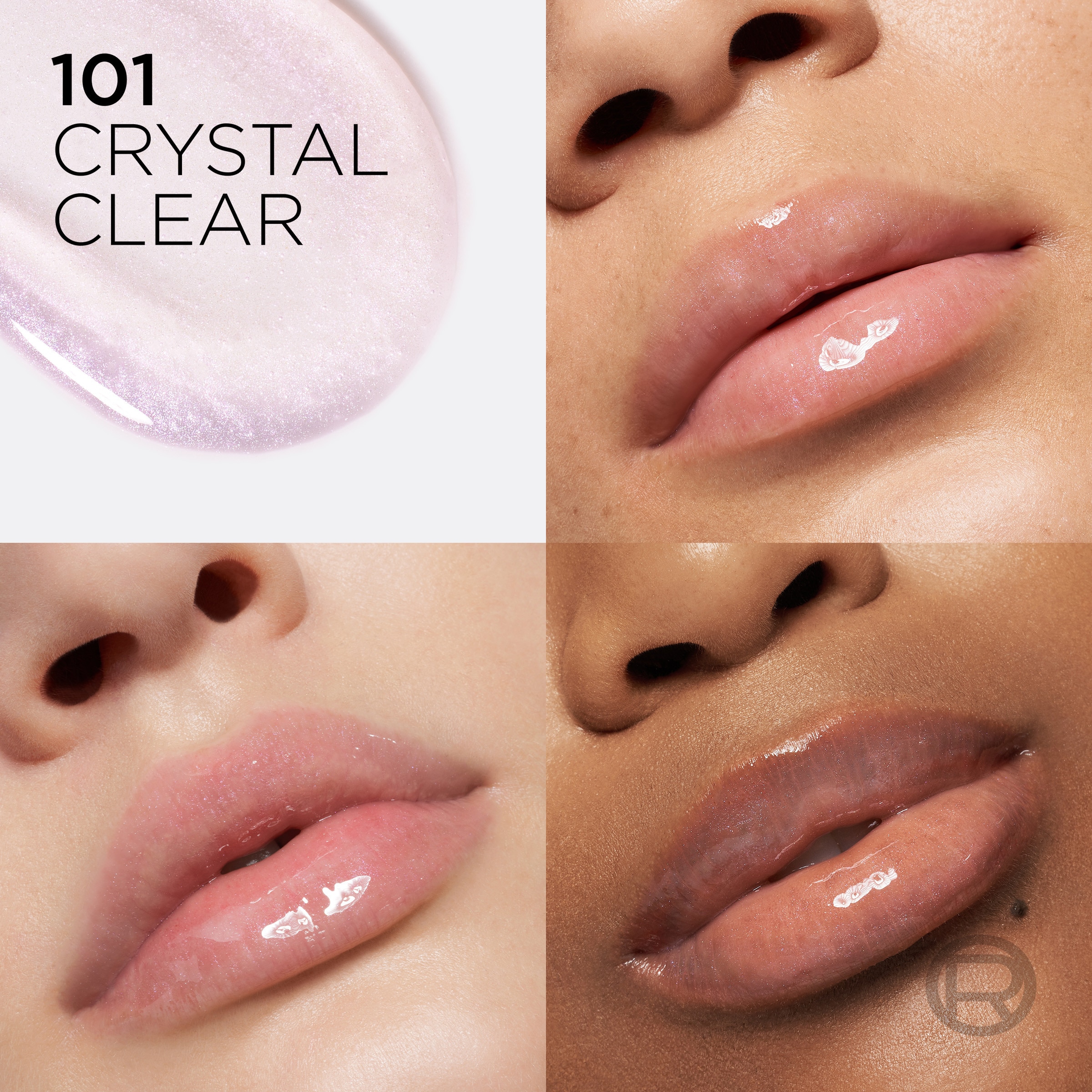 Aceite Labial L'Oreal Cosmetics L'Oreal Paradise Voluminizador Plump Ambition L'Oréal Paris - 101 Crystal Clear 5 ml 101 Crystal Clear-11