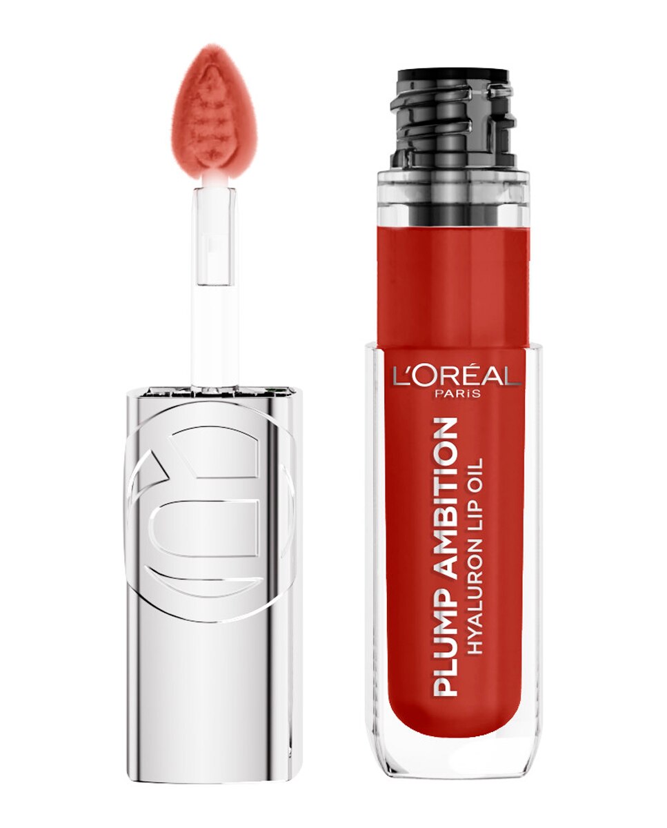 Aceite Labial L'Oreal Cosmetics L'Oreal Paradise Voluminizador Plump Ambition L'Oréal Paris - 485 Wine O'clock 5 ml 485 Wine O'clock-4