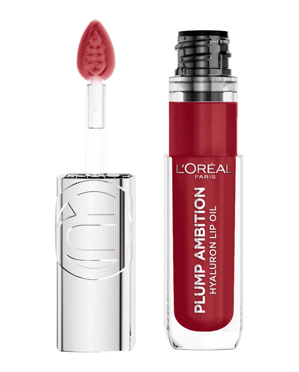 Imagen 3 de Aceite Labial L'Oreal Cosmetics L'Oreal Paradise Voluminizador Plump Ambition L'Oréal Paris - 490 Berry Jolie 5 ml 490 Berry Jolie