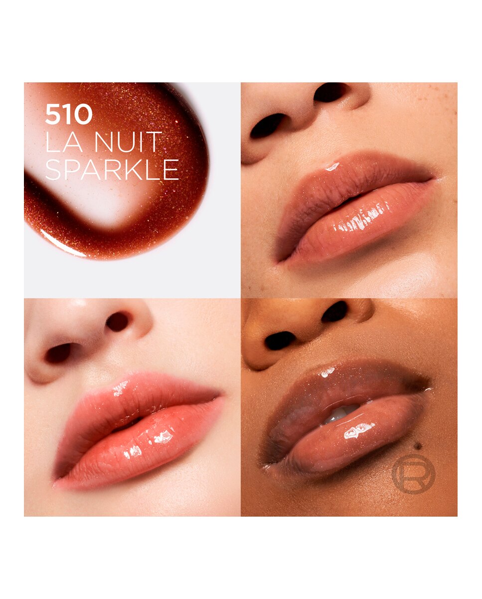 Aceite Labial L'Oreal Cosmetics L'Oreal Paradise Voluminizador Plump Ambition L'Oréal Paris - 510 La Nuit Sparkle 5 ml 510 La Nuit Sparkle-10