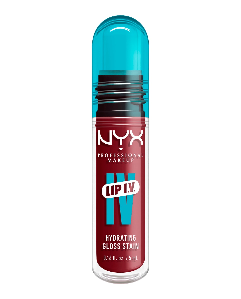 Tinte labial hidratante efecto gloss de Larga Duración con Vitaminas LIP IV Gloss NYX Professional Makeup - Girl Nyxdoor WSLS08 Girl Nyxdoor WSLS08-1