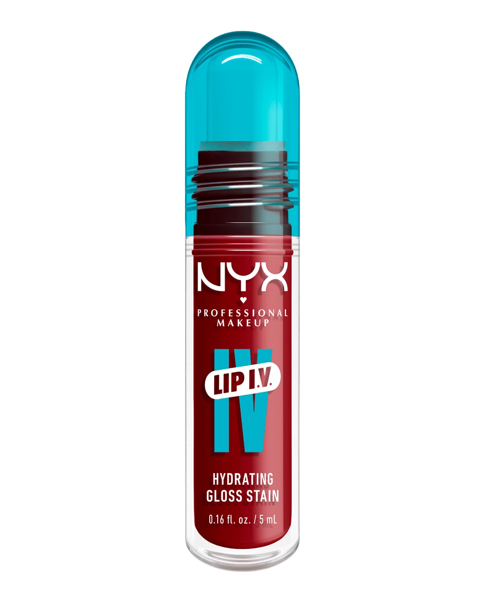 Tinte labial hidratante efecto gloss de Larga Duración con Vitaminas LIP IV Gloss NYX Professional Makeup - Cranberry Splash WSLS13 Cranberry Splash WSLS13-1