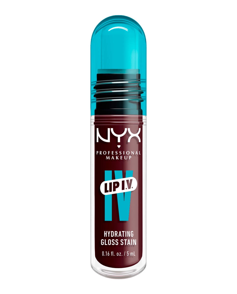 Tinte labial hidratante efecto gloss de Larga Duración con Vitaminas LIP IV Gloss NYX Professional Makeup - Mauve-N-Moist WSLS14 Mauve-N-Moist WSLS14-1