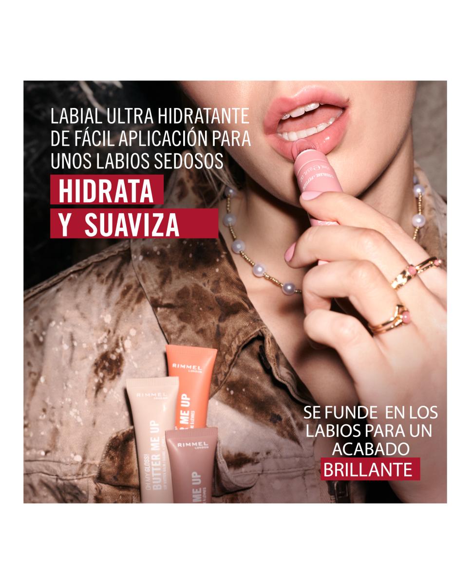 Bálsamo Labial Oh My Gloss Butter Me Up Rimmel London - Mellow Mocha 003 Mellow Mocha 003-7