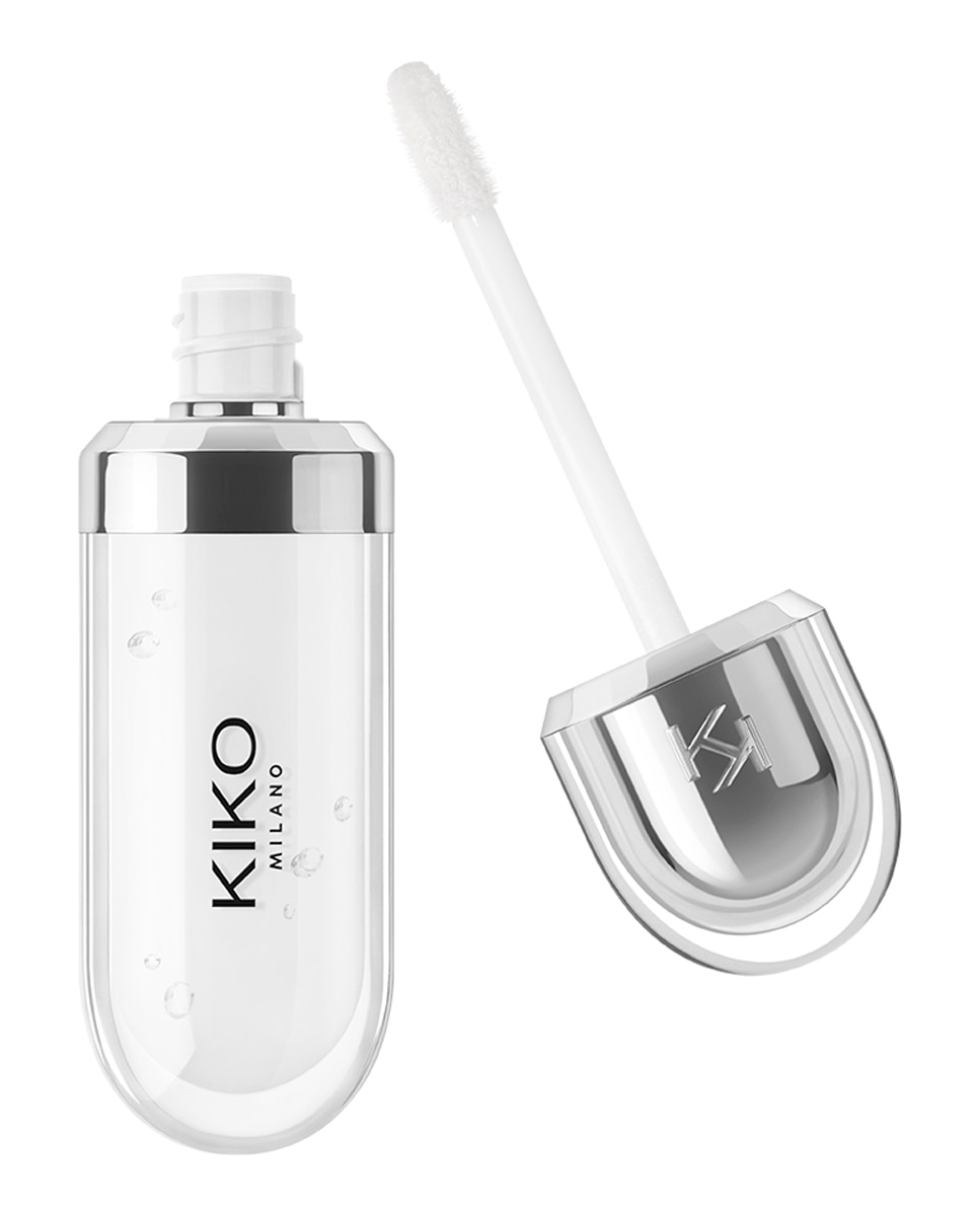 Brillo De Labios Emoliente Efecto 3D Hydra Lipgloss Kiko Milano - 01 Clear 01 Clear-3