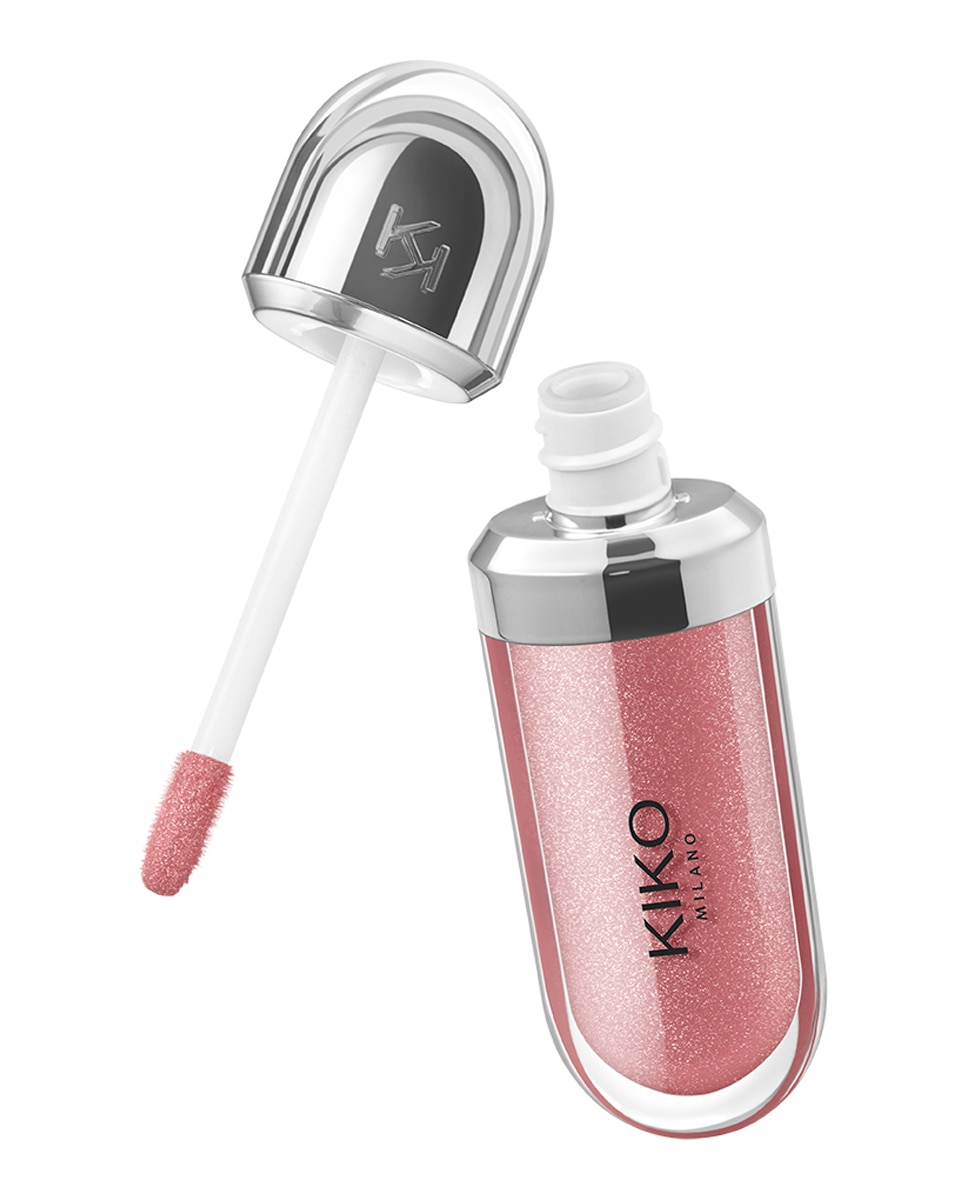 Brillo De Labios Emoliente Efecto 3D Hydra Lipgloss Kiko Milano - 35 Pearly Warm Mauve 35 Pearly Warm Mauve-4
