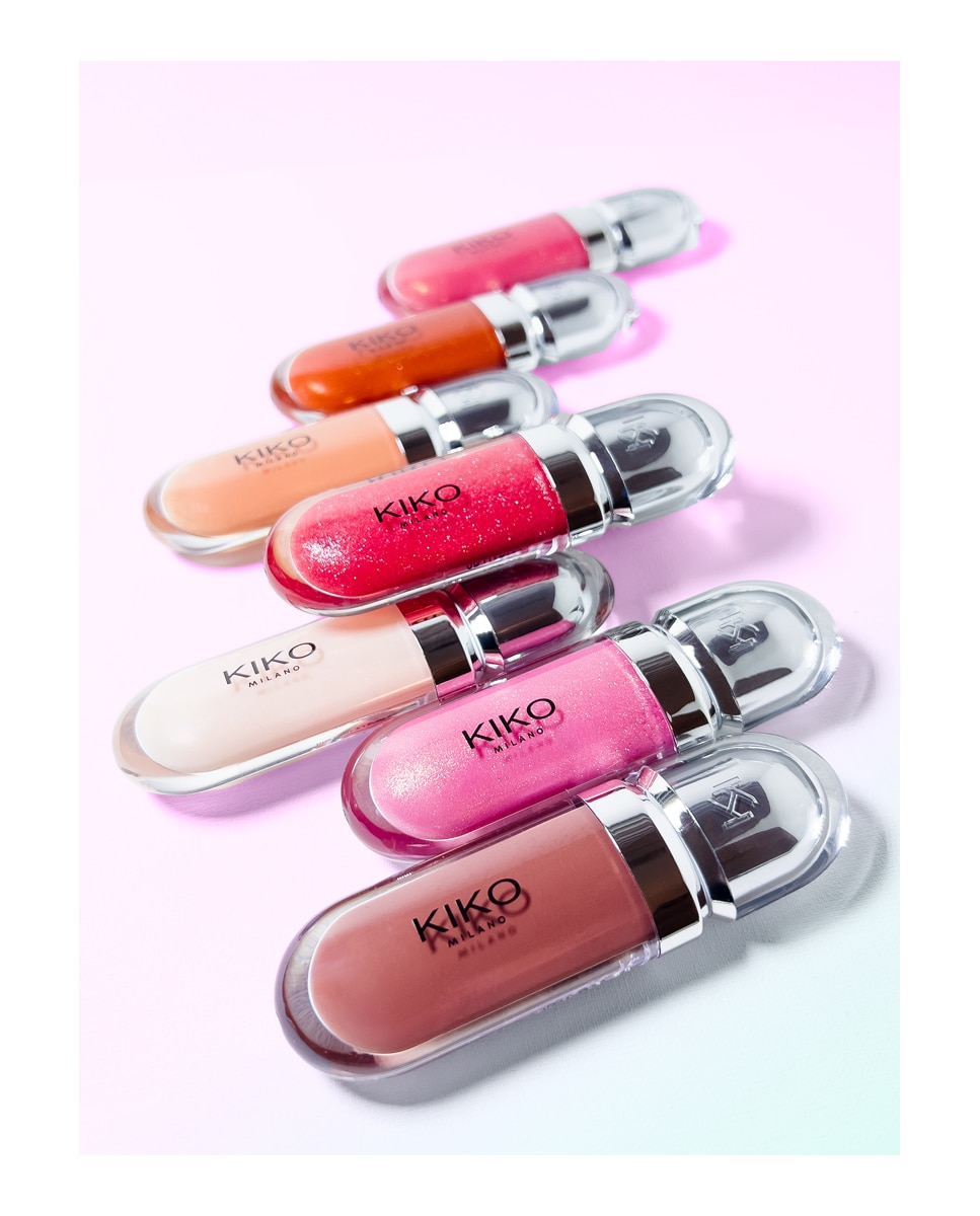 Brillo De Labios Emoliente Efecto 3D Hydra Lipgloss Kiko Milano - 35 Pearly Warm Mauve 35 Pearly Warm Mauve-6