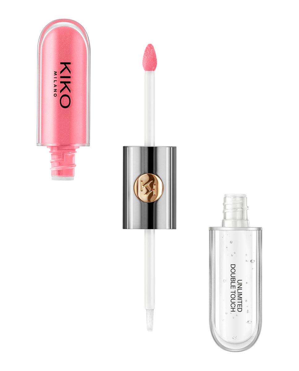 Barra De Labios Líquida Hasta 16 Horas De Duración Unlimited Double Touch Kiko Milano - 111 Satin Pink Camellia 111 Satin Pink Camellia-3