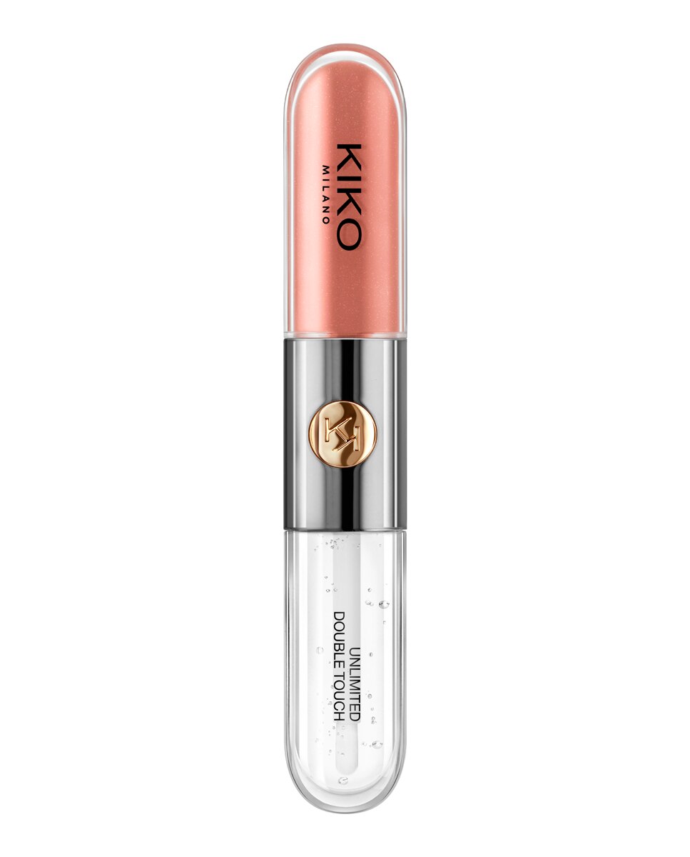 Barra De Labios Líquida Hasta 16 Horas De Duración Unlimited Double Touch Kiko Milano - 129 Burnt Tangerine 129 Burnt Tangerine-1