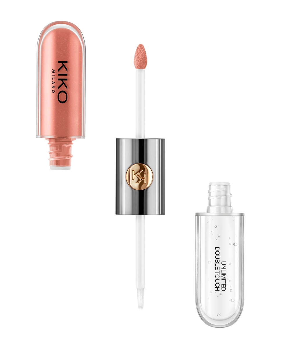 Barra De Labios Líquida Hasta 16 Horas De Duración Unlimited Double Touch Kiko Milano - 129 Burnt Tangerine 129 Burnt Tangerine-3
