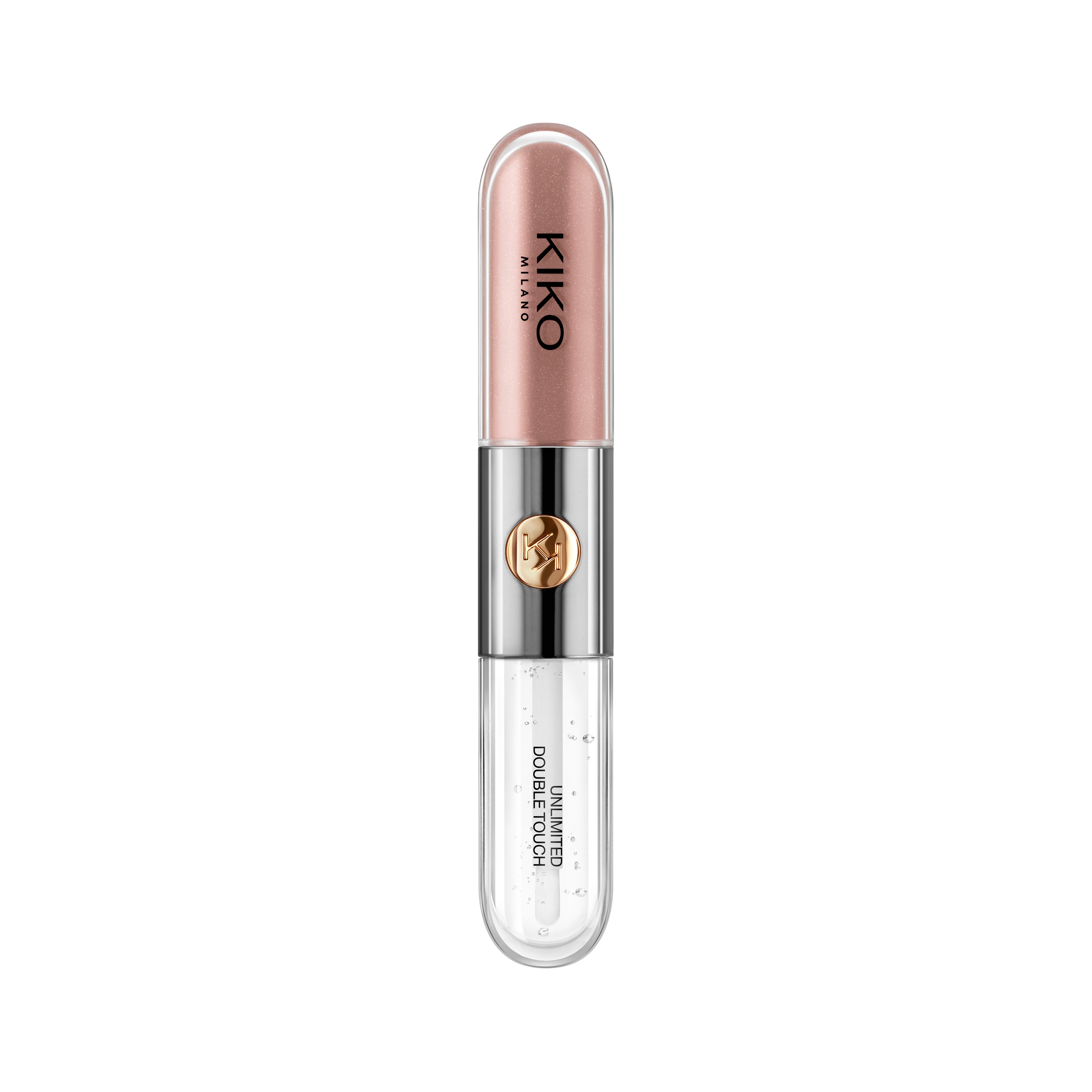 Imagen 0 de Barra De Labios Líquida Hasta 16 Horas De Duración Unlimited Double Touch Kiko Milano 130 Antique Brass