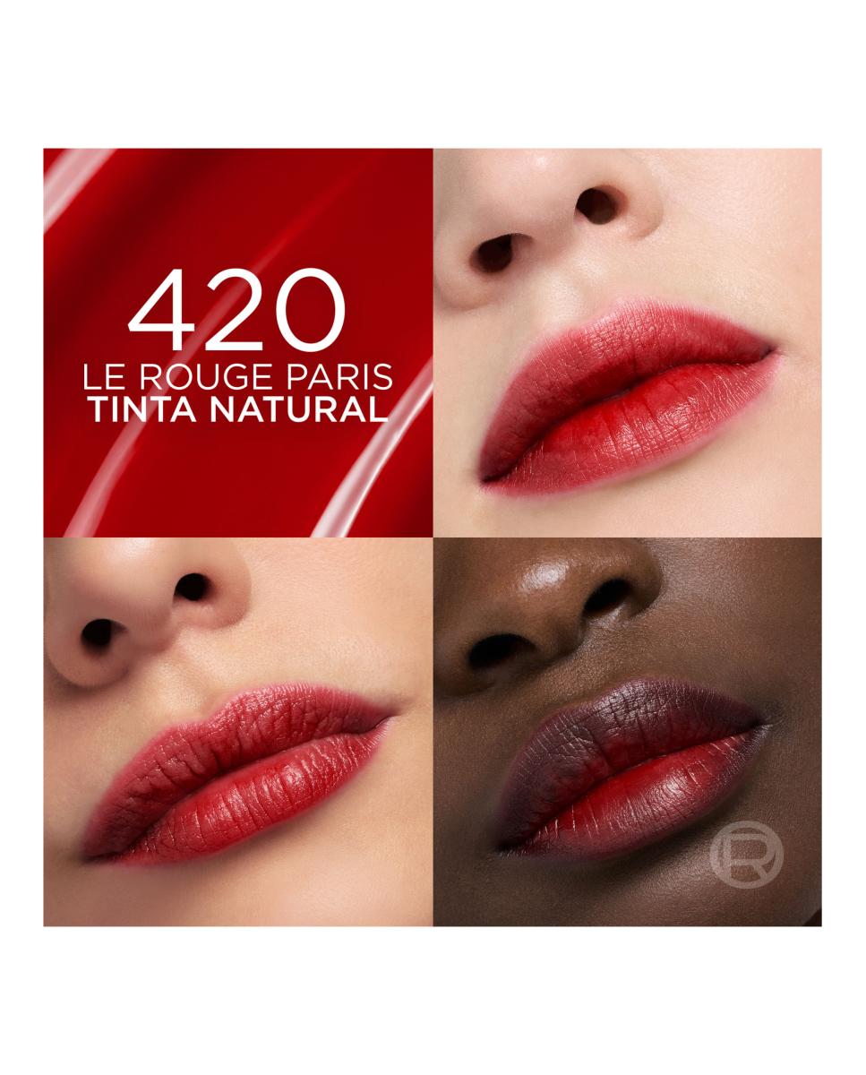 Imagen 6 de Brillo de Labios Lab Hyaluron Tint L'Oréal Paris - 420 LE ROUGE PARIS 420 LE ROUGE PARIS