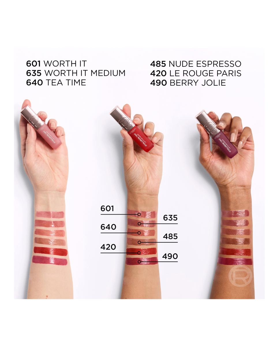 Imagen 13 de Brillo de Labios Lab Hyaluron Tint L'Oréal Paris - 420 LE ROUGE PARIS 420 LE ROUGE PARIS