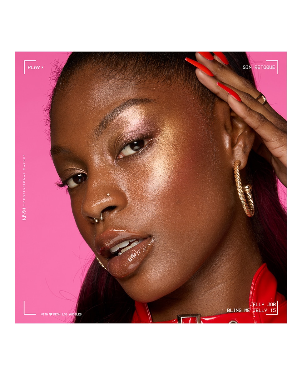 Brillo de Labios Jelly Job NYX Professional Makeup - Jelly Blushing Jelly Blushing-7