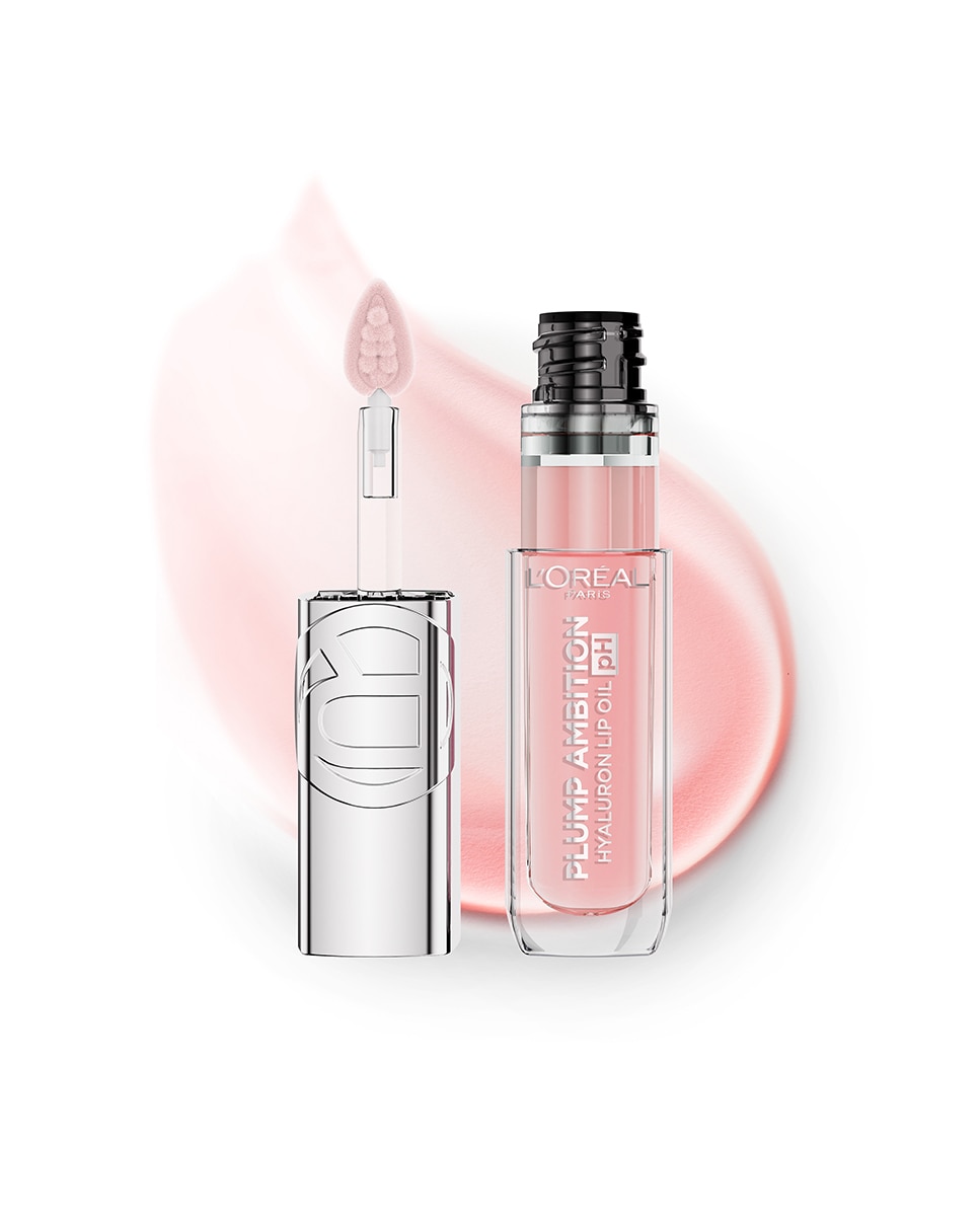 Imagen 2 de Barras De Labios Plump Con Brillo Translúcido L'Oréal Paris - Rose Rose