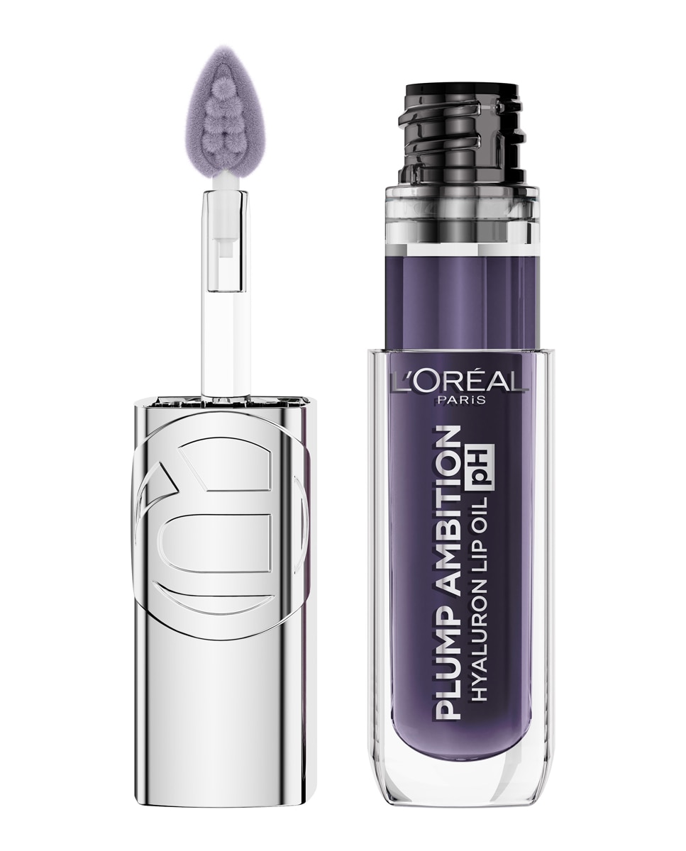 Imagen 3 de Barras De Labios Plump Con Brillo Translúcido L'Oréal Paris - Berry noir Berry noir