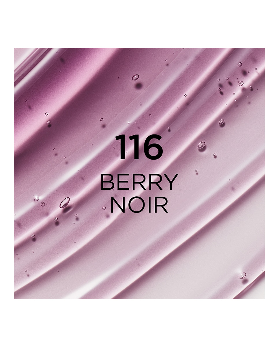 Imagen 4 de Barras De Labios Plump Con Brillo Translúcido L'Oréal Paris - Berry noir Berry noir