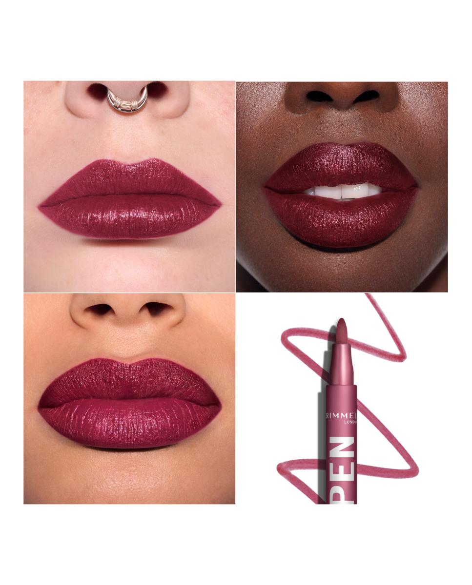 Barra De Labios Lip Ink 1,7 Ml Rimmel London - 170 COOL BERRY 170 COOL BERRY-5