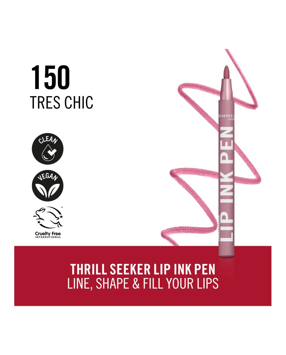 Barra De Labios Lip Ink 1,7 Ml Rimmel London - 150 TRES CHIC 150 TRES CHIC-4