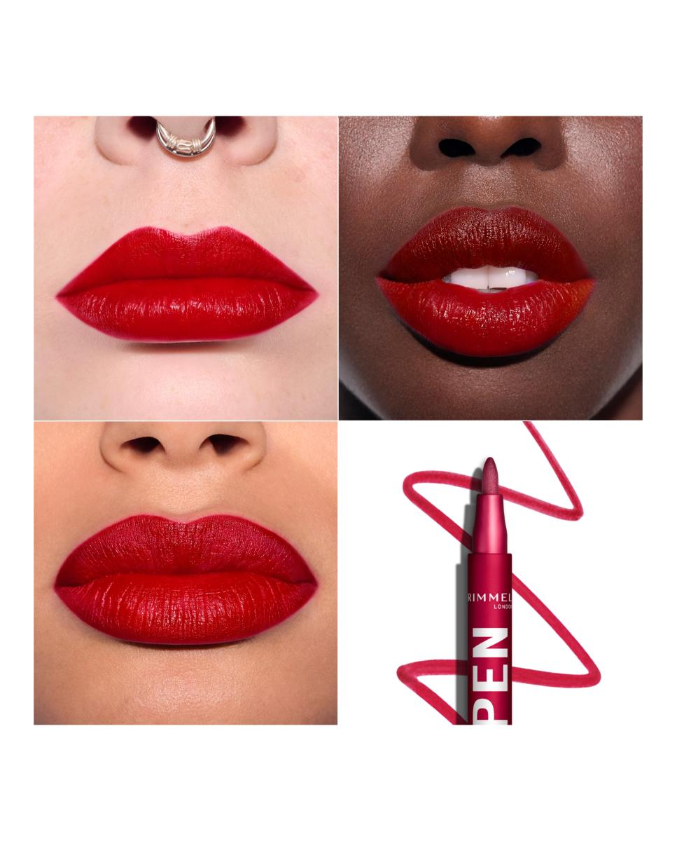 Barra De Labios Lip Ink 1,7 Ml Rimmel London - 190 ICONIC RED 190 ICONIC RED-5