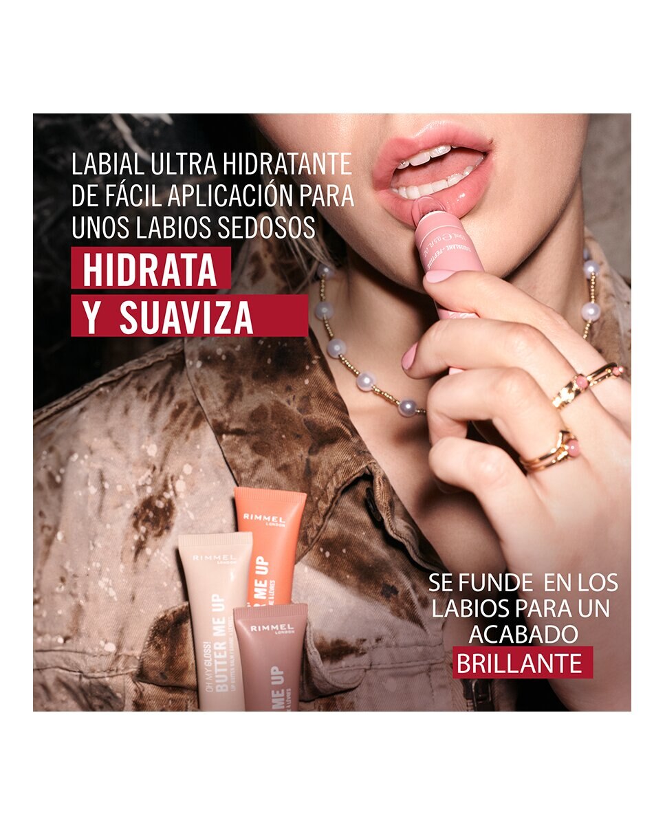 Brillo de Labios Oh My Gloss! Butter Me Up, Labial Rimmel London - Capuccino 15 ml Capuccino-6