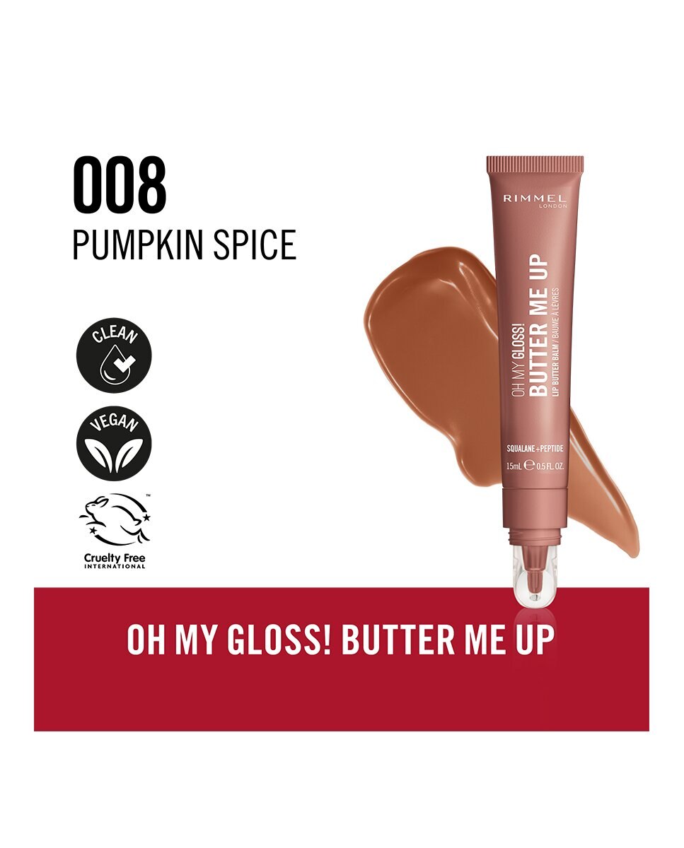 Brillo de Labios Oh My Gloss! Butter Me Up, Labial Rimmel London - Pumpkin Spice 15 ml Pumpkin Spice-4