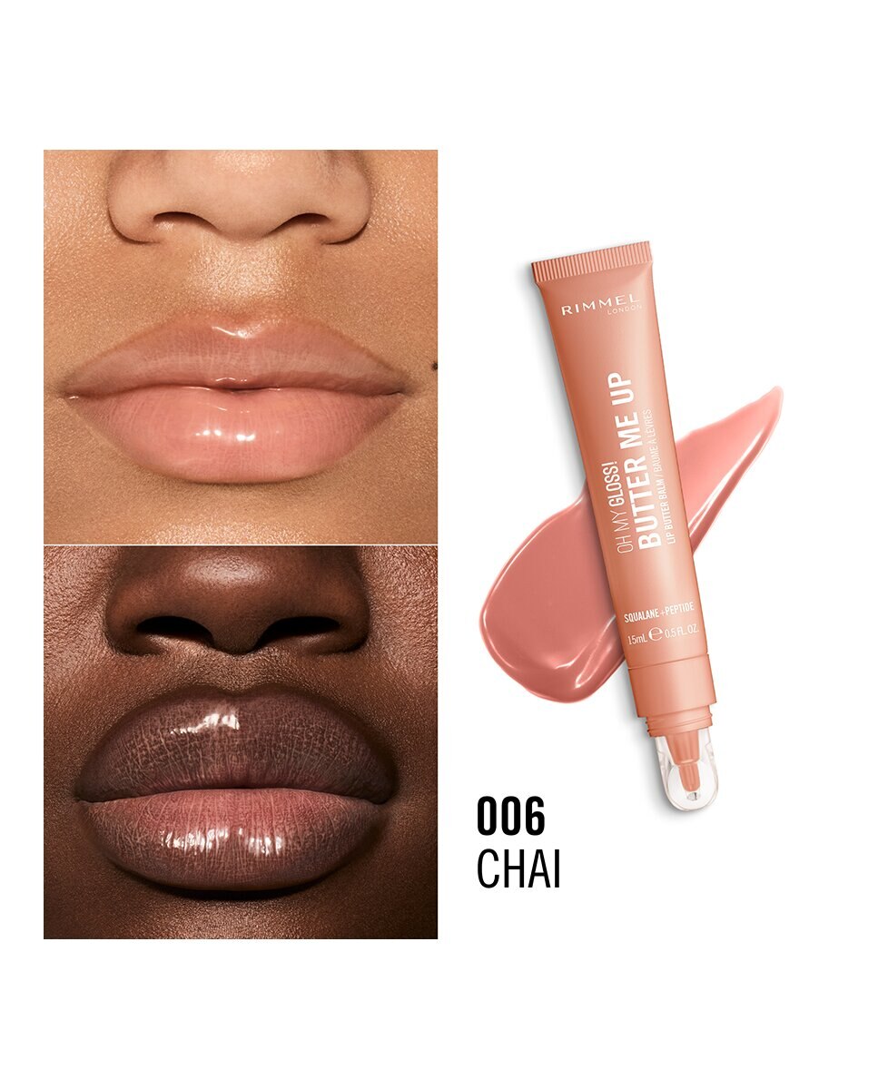 Brillo de Labios Oh My Gloss! Butter Me Up, Labial Rimmel London - Chai 15 ml Chai-5