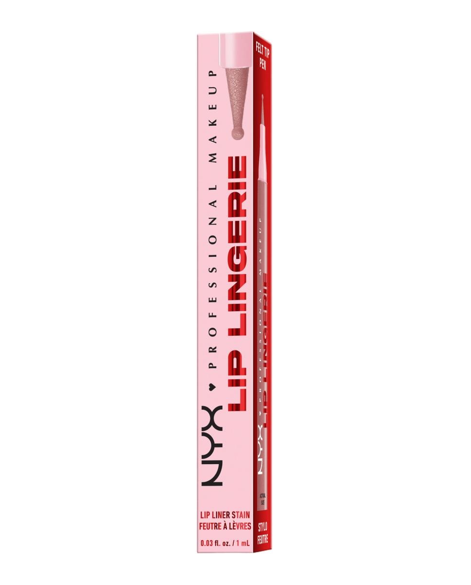 Imagen 2 de Perfilador De Labios Lip Lingerie Stain Nyx Professional Makeup - Cuff Me Cuff Me