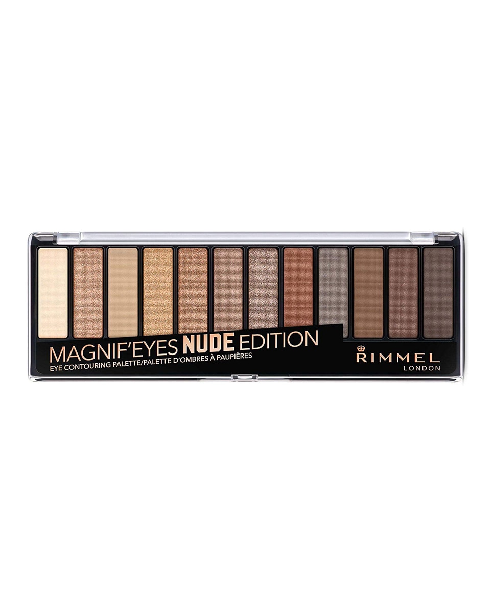 Rimmel - Paleta de sombras Magnif'eyes Nude Edition Rimmel.