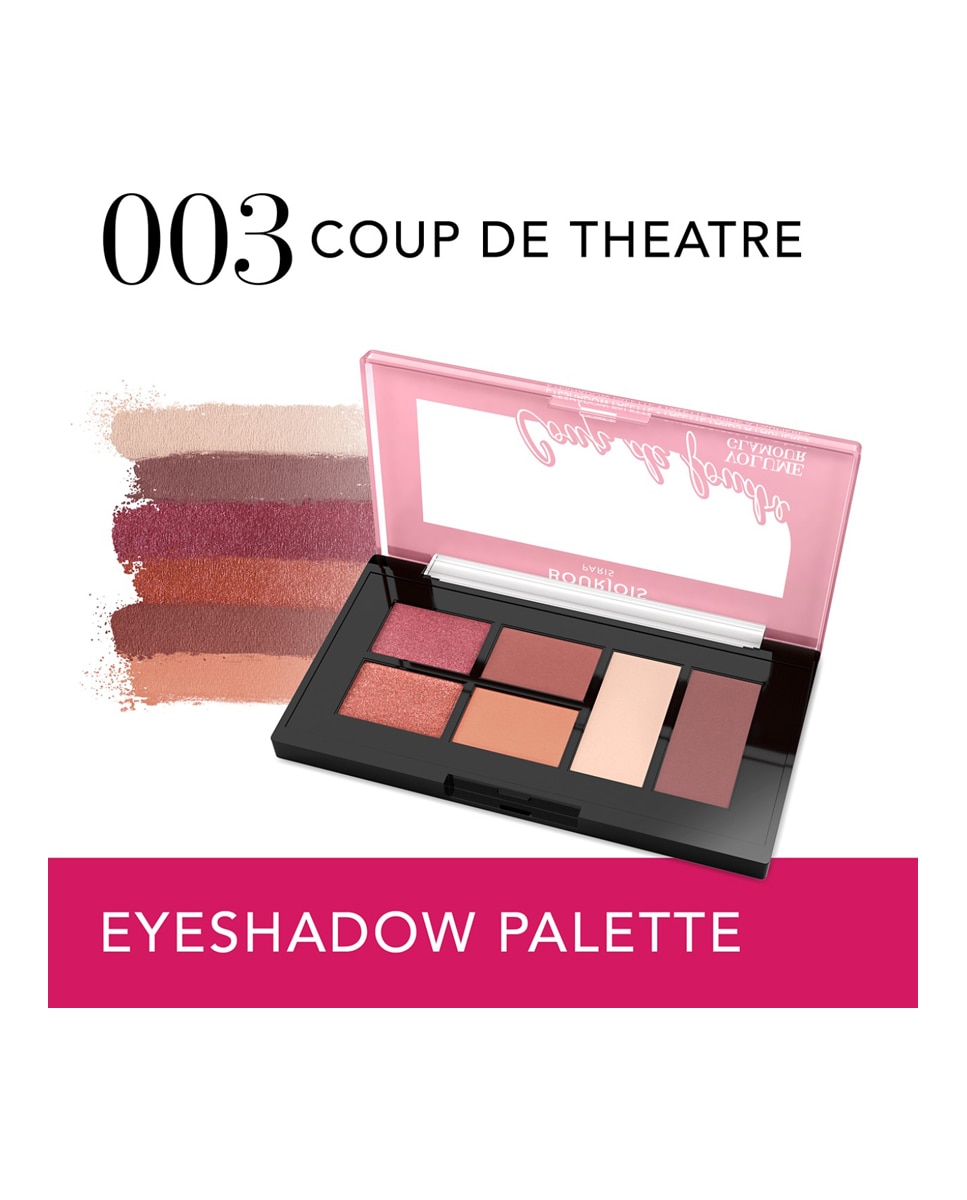 Imagen 4 de Paleta de sombras Volume Glamour 03 Bourjois
