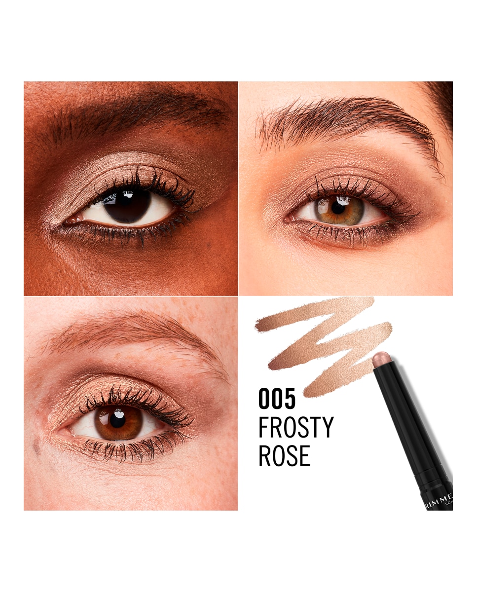 Sombra de Ojos En Barra Wonder'Last Rimmel London - 005 Frosty Rose 1,64 g 005 Frosty Rose-4