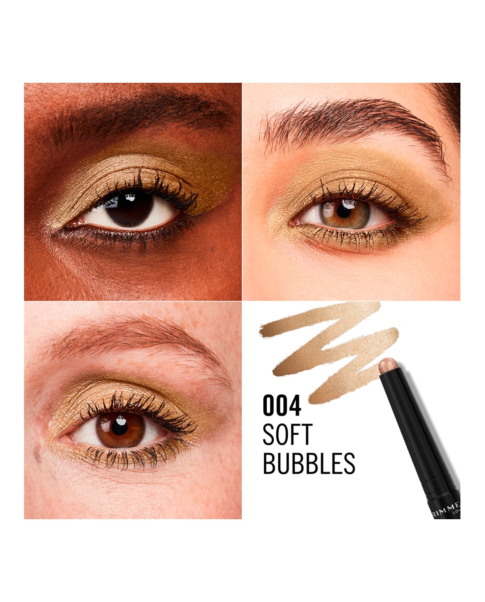 Sombra de Ojos En Barra Wonder'Last Rimmel London - 004 Soft Bubbles 1,64 g 004 Soft Bubbles-4