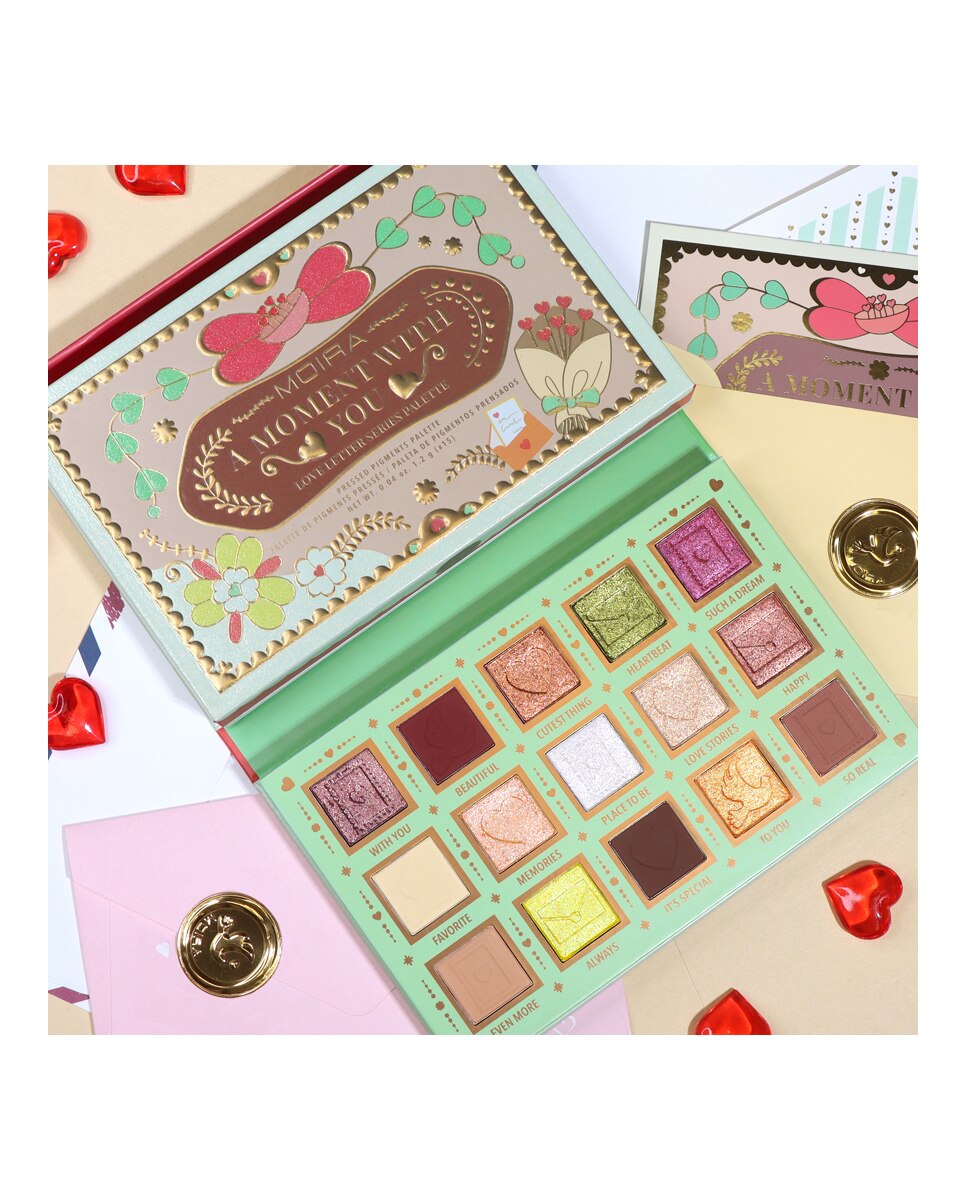 Paleta de Pigmentos Compactos MOIRA - A Moment With You A Moment With You-3