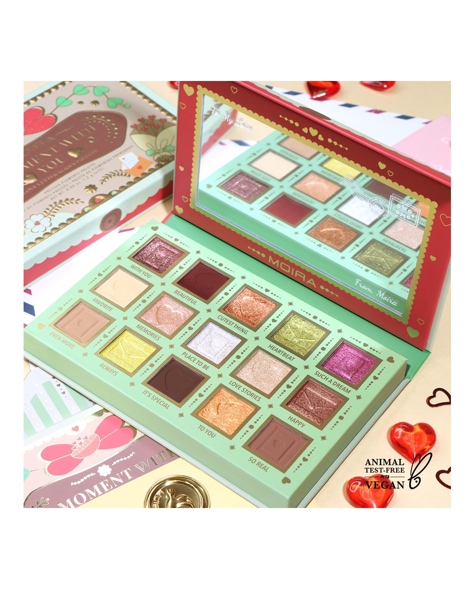 Paleta de Pigmentos Compactos MOIRA - A Moment With You A Moment With You-4
